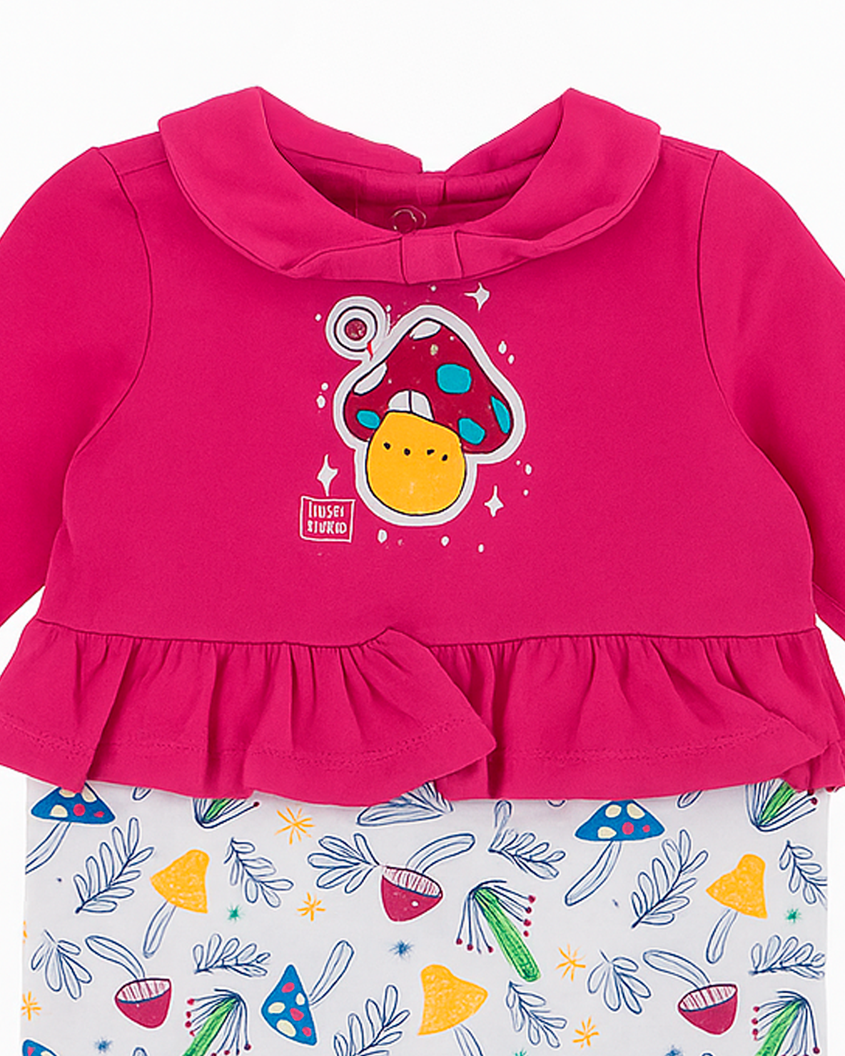 PIJAMAS ENTERIZO NIÑA MAGENTA