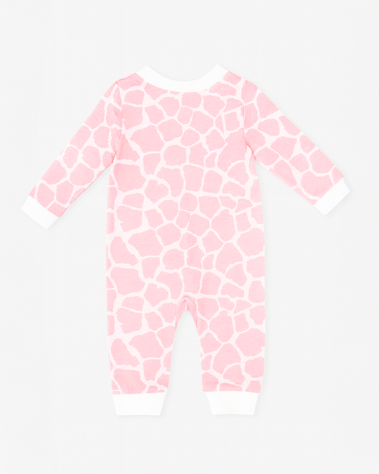 PIJAMA MANGA LARGA ROSADA