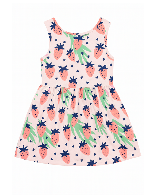 VESTIDO ESTAMPADO DE FRESAS