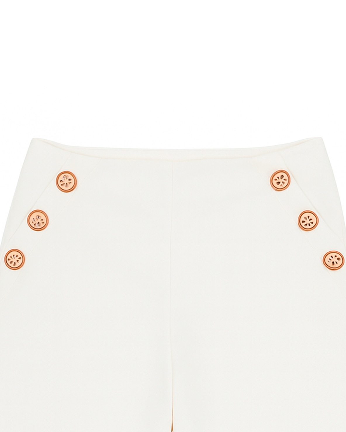 PANTALON BLANCO BEBÉ NIÑA