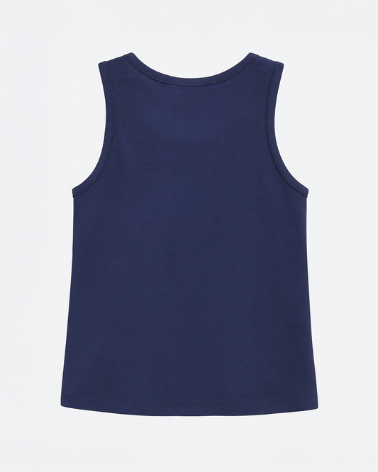 BLUSA BASICA AZUL