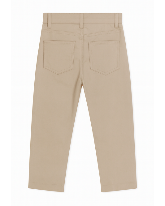 Pantalón Caqui Clásico con Bolsillos