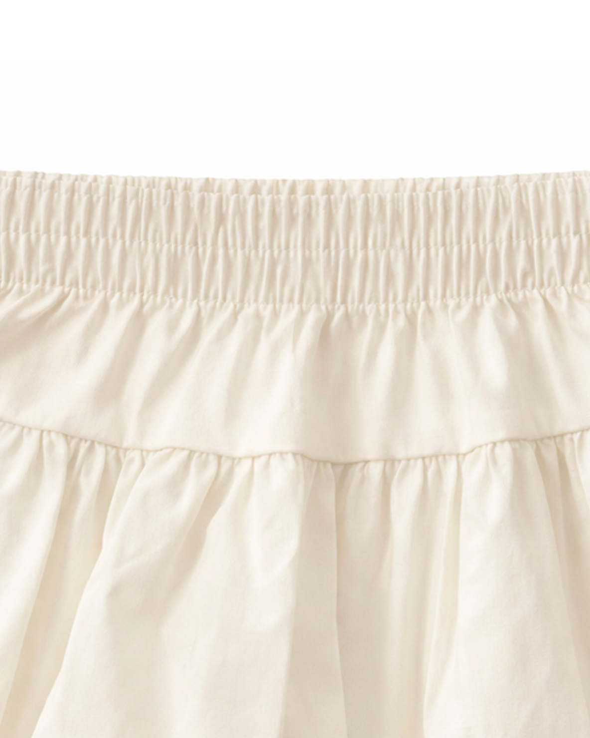 Falda Niña Tipo Globo Beige