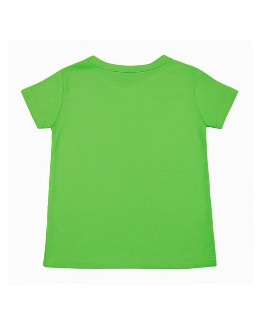 Blusa basica para niña Verde