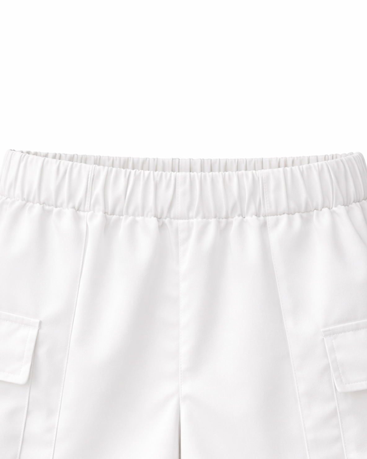 Short Niña Tipo Cargo Blanco