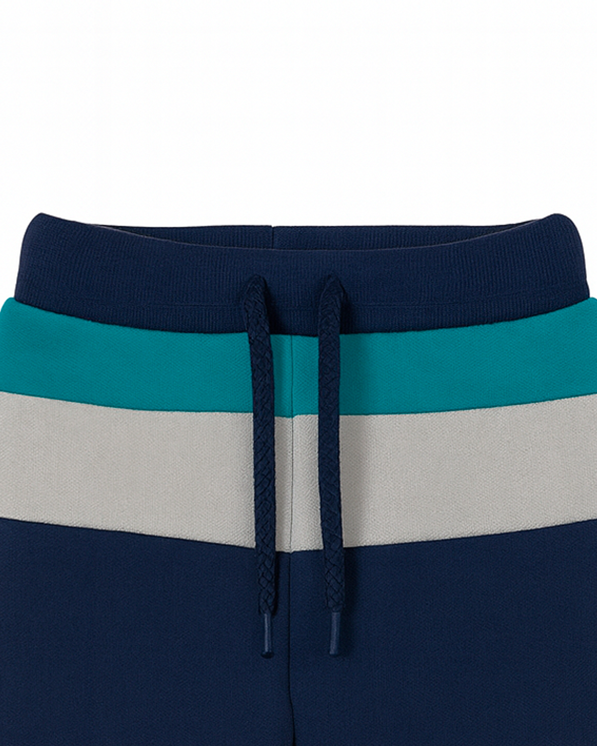 Pantalón de Felpa de Niño con Bloques de Color
