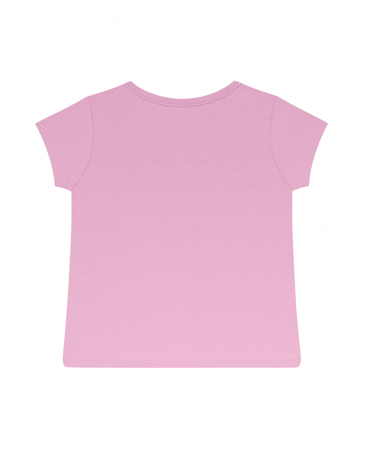 Blusa básica para recien nacida niña Lila