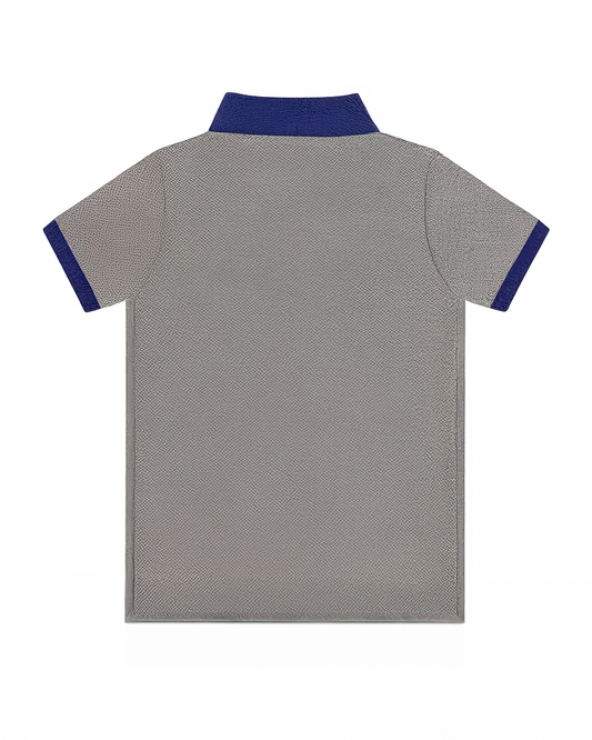 Polo basico Para niño Gris