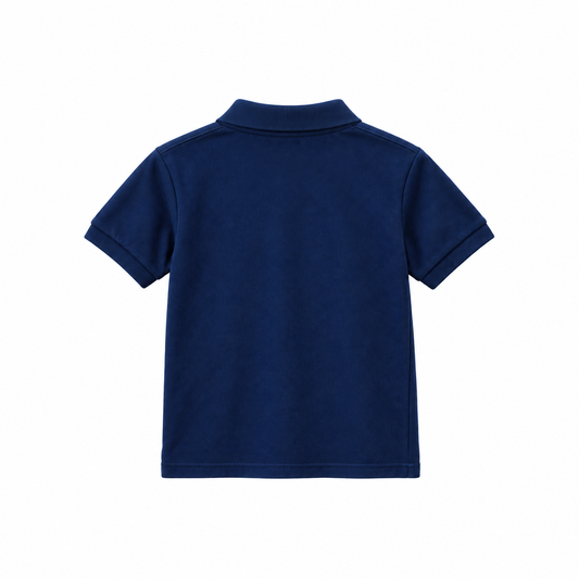 Polo basico Para niño Azul