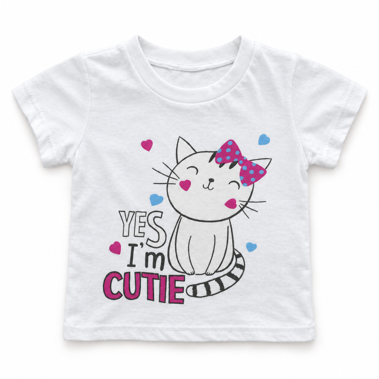 Blusa básica para recien nacida niña Blanca