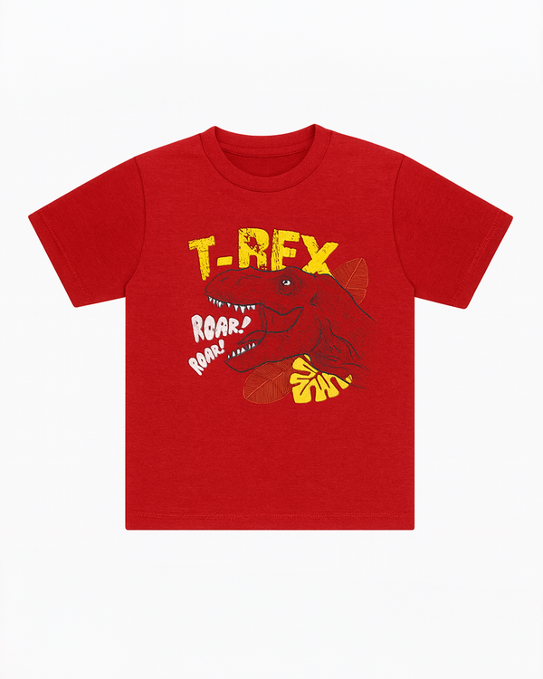 Camiseta basica para niño Multicolor