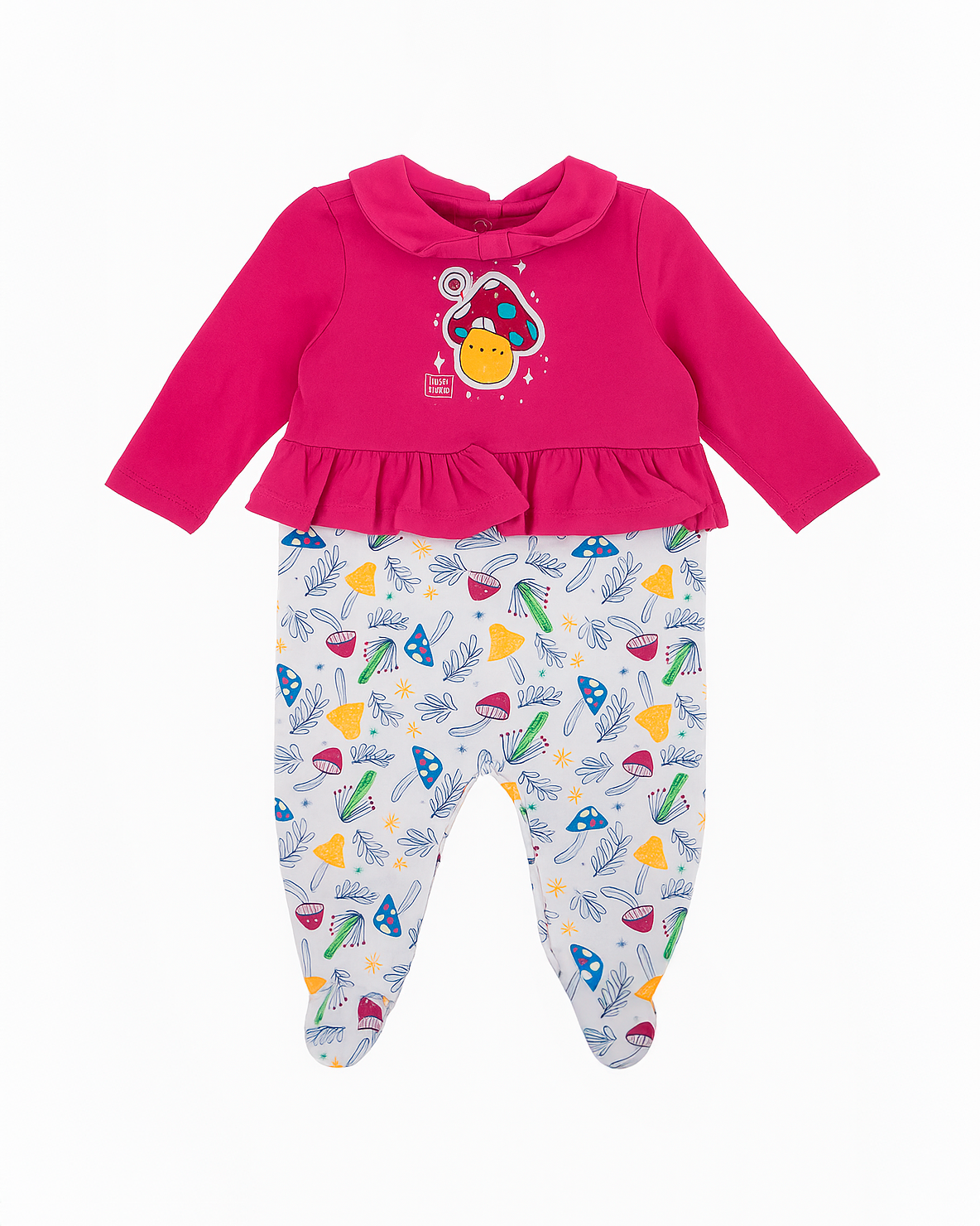 PIJAMAS ENTERIZO NIÑA MAGENTA