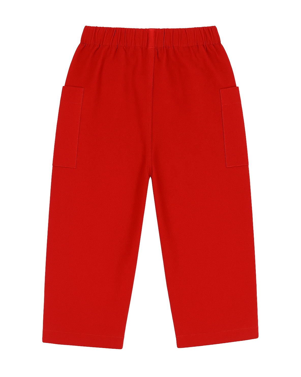 Pantalón Infantil Rojo con Cordón Azul