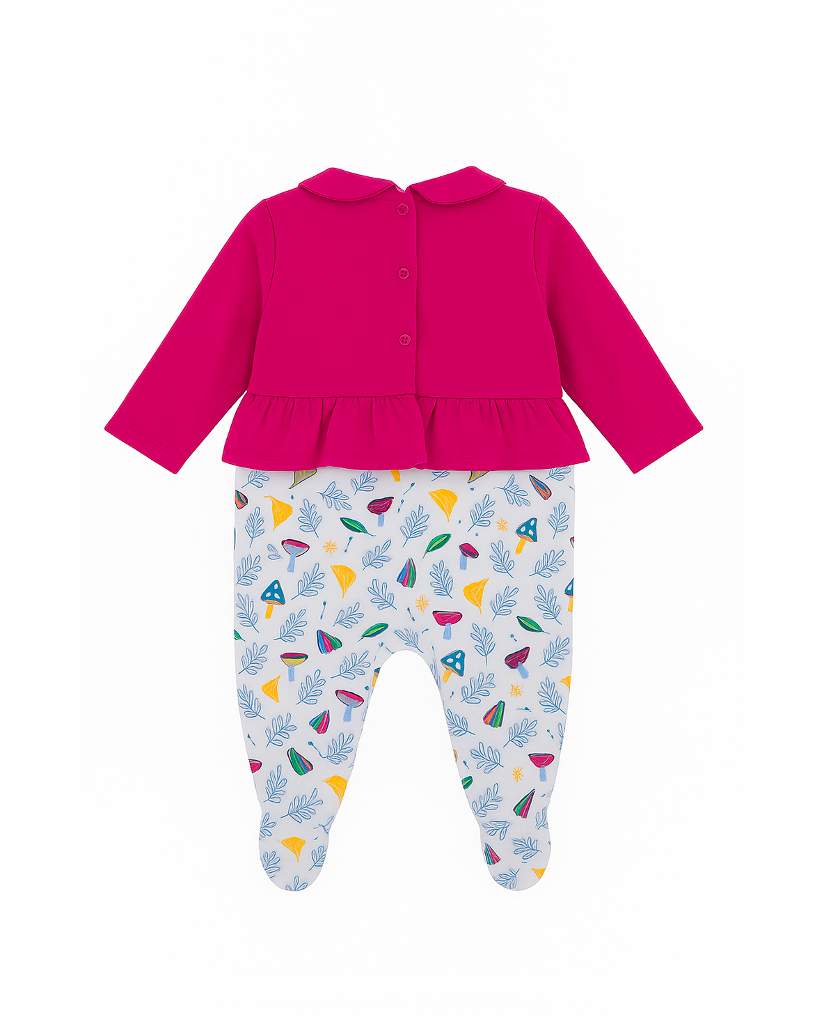 PIJAMAS ENTERIZO NIÑA MAGENTA