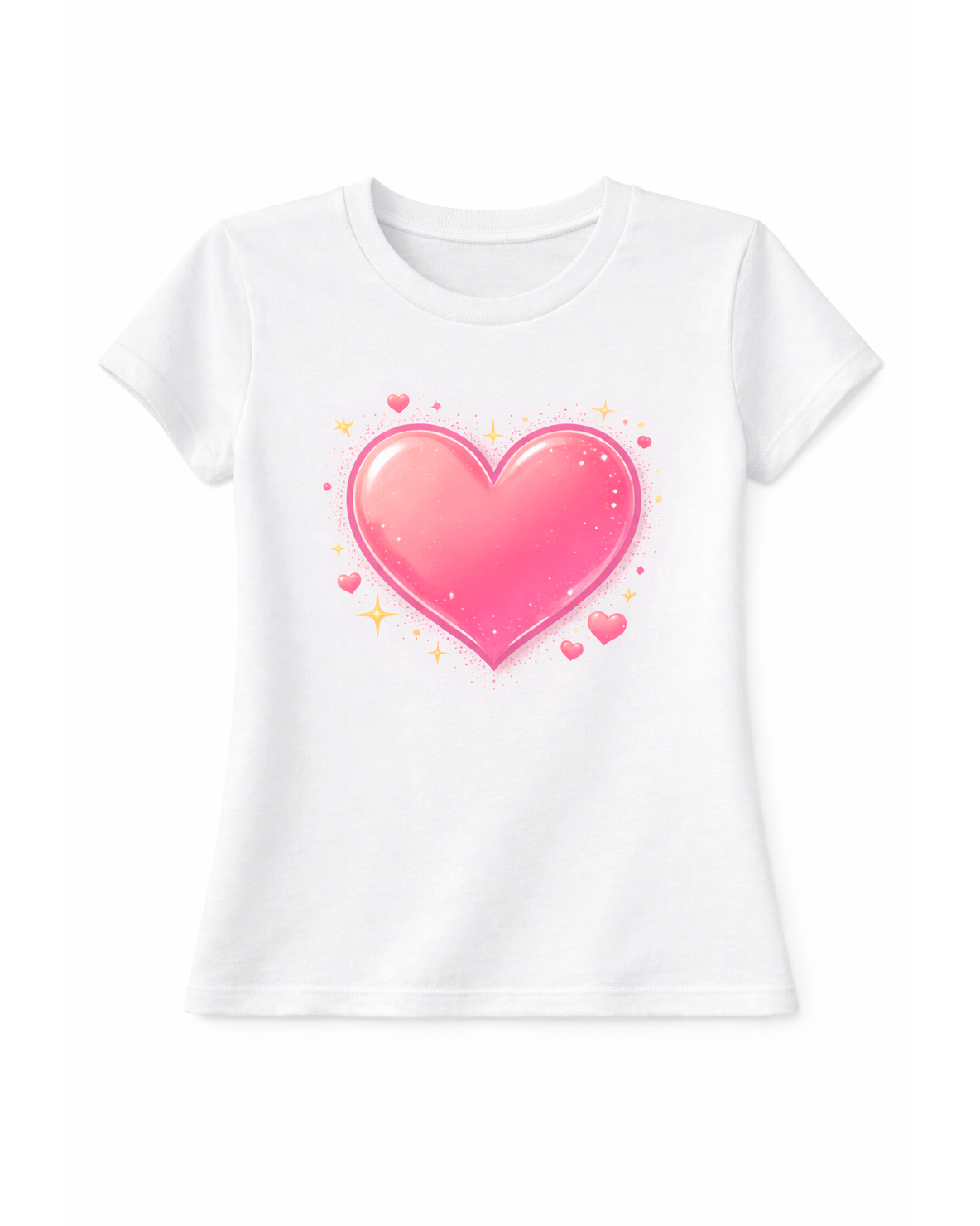 Blusa basica para niña Blanca