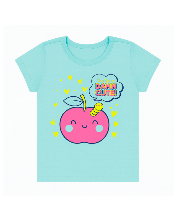 Blusa básica para recien nacida niña Azul