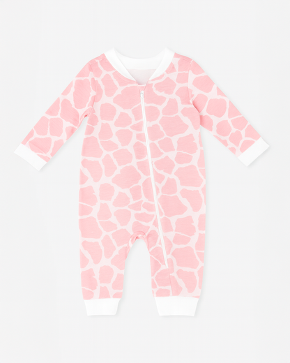 PIJAMA MANGA LARGA ROSADA