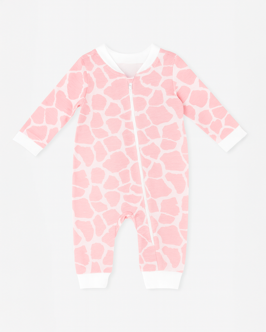 PIJAMA MANGA LARGA ROSADA