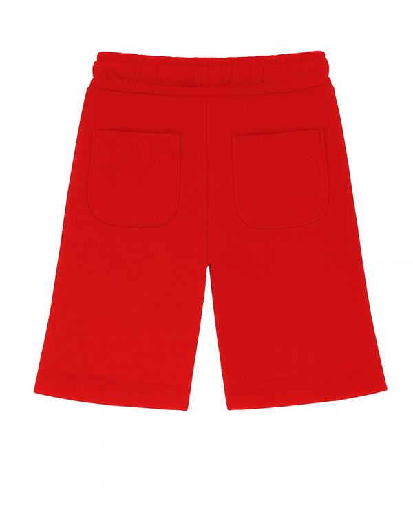 Bermuda basica Para niño Roja