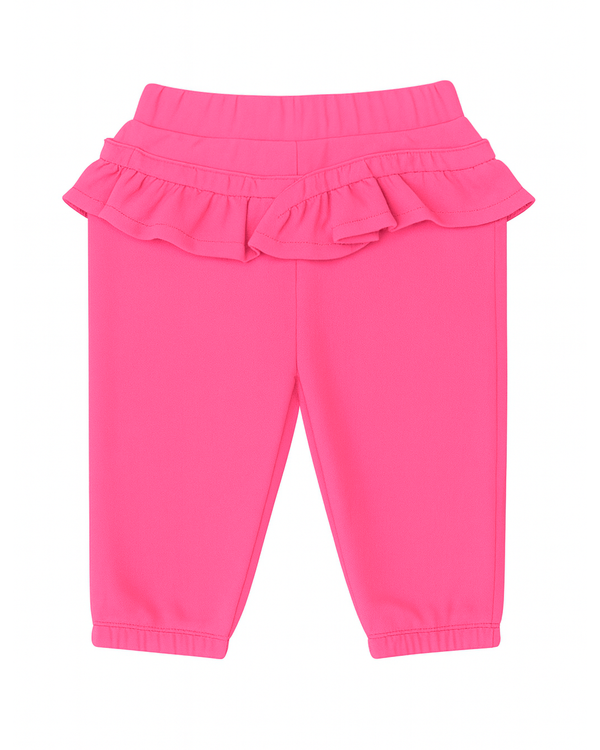Pantalón Rosado con Volantes