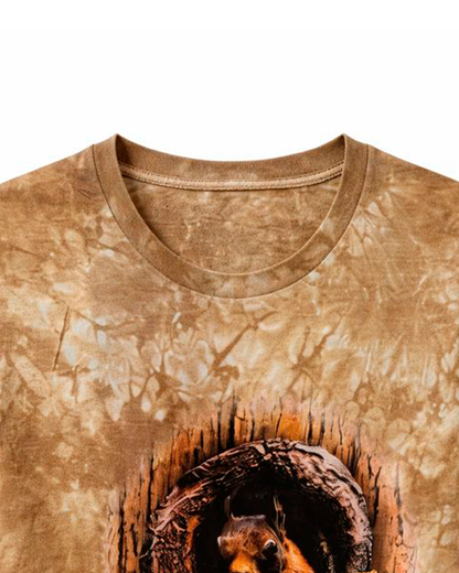 Camiseta Infantil Tie Dye Café “Naturaleza Viva”
