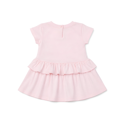 VESTIDO BEBE CON PANTY ROSA - COLECCIÓN VIBRAS URBANAS