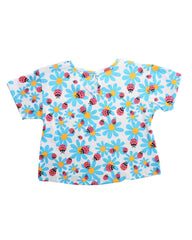 Blusa para recien nacida niña Mariquitas