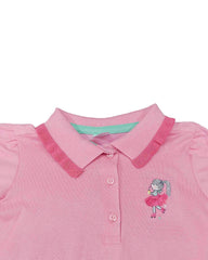 Blusa para recien nacida niña Rosa Barbie