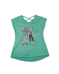 Blusa para niña Verde Espuma