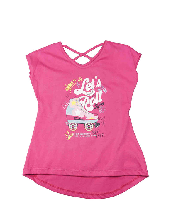 Blusa para recien nacida niña Patines