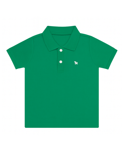 Polo basico Para niño Verde