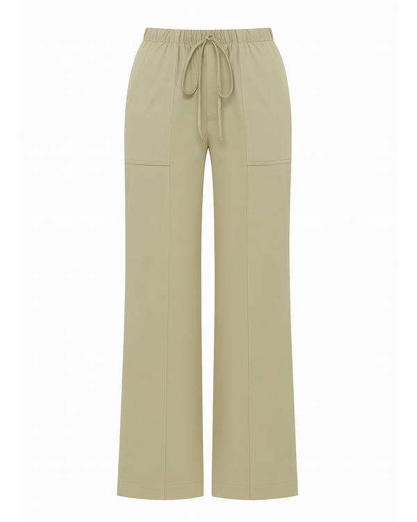 Pantalón Palazzo Verde Oliva para Niña