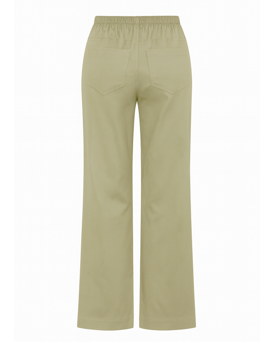 Pantalón Palazzo Verde Oliva para Niña