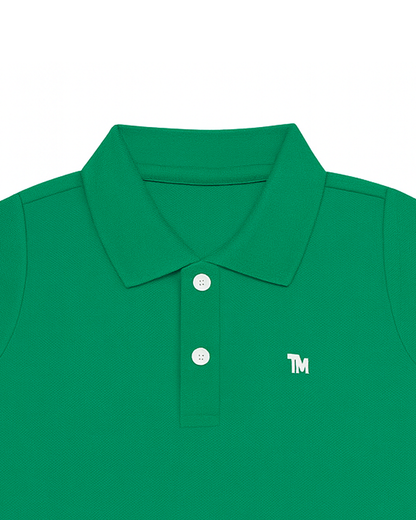 Polo basico Para niño Verde