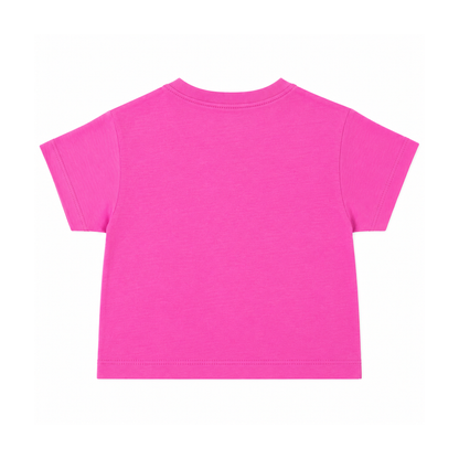 CAMISETA OVERSIZE ROSA - NIÑA - COLECCIÓN VIBRAS URBANAS