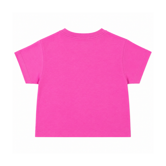 CAMISETA OVERSIZE ROSA - NIÑA - COLECCIÓN VIBRAS URBANAS