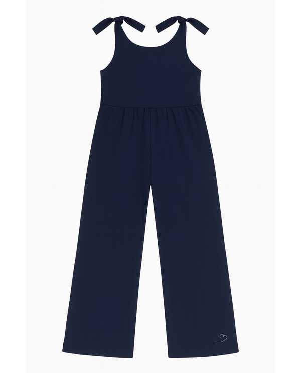 Enterizo Largo Azul Marino