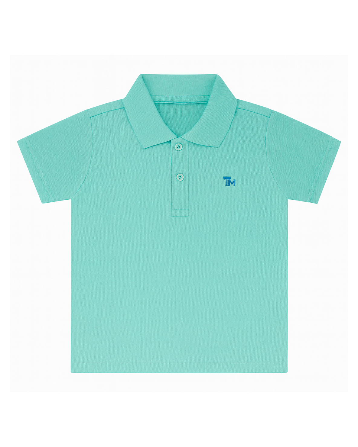 Polo básico para recien nacido niño Verde menta