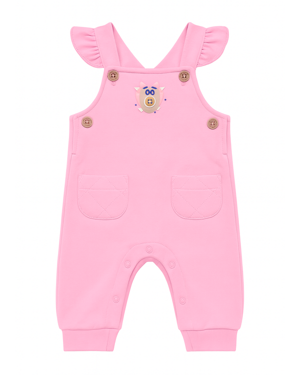 Overol Rosa Infantil