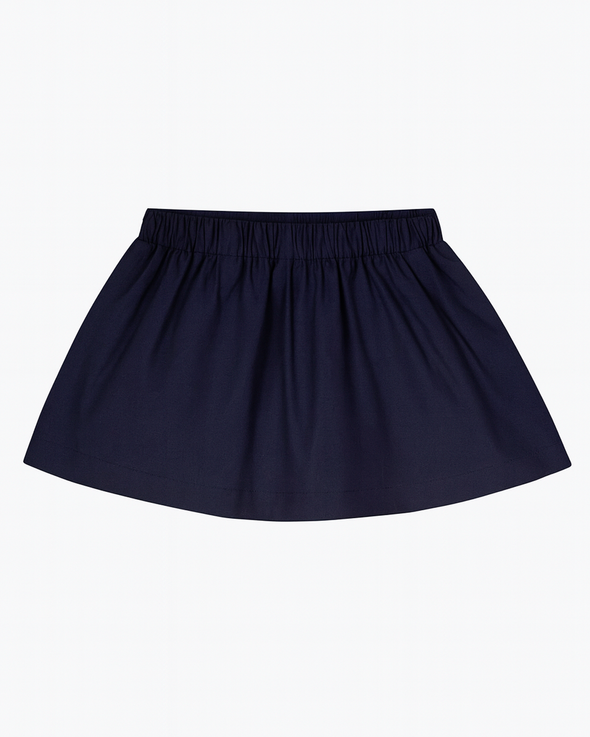 Falda azul marino básica
