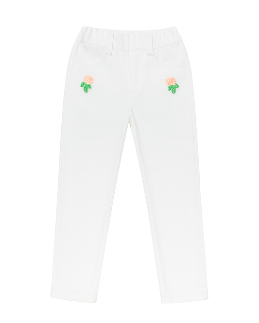 PANTALON NIÑA BLANCO
