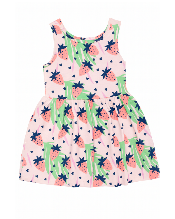 VESTIDO ESTAMPADO DE FRESAS