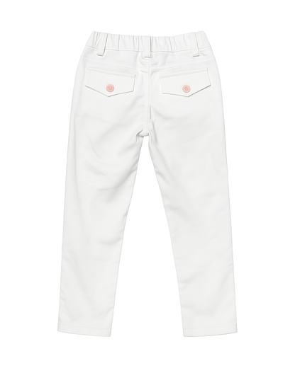 PANTALON NIÑA BLANCO