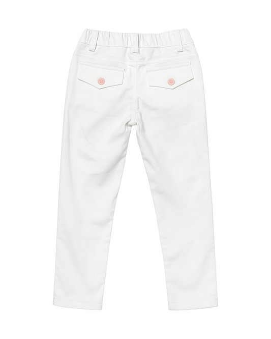 PANTALON NIÑA BLANCO