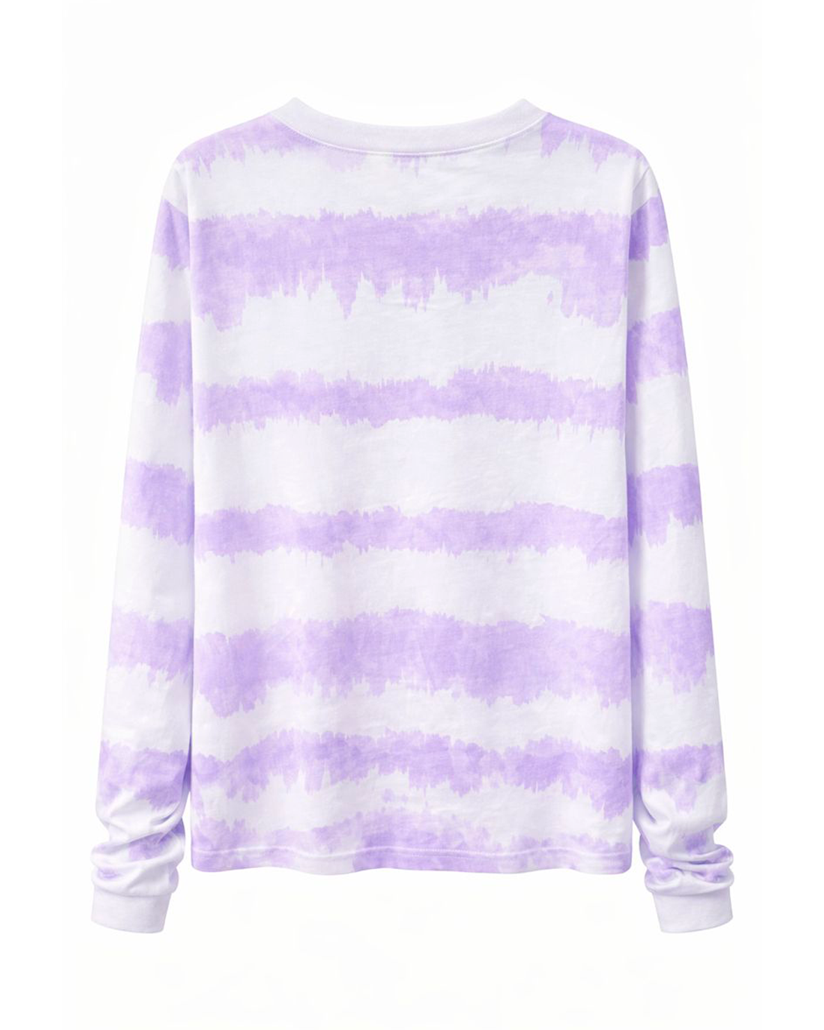 Camiseta Manga Larga Tie-Dye Lila Infanti