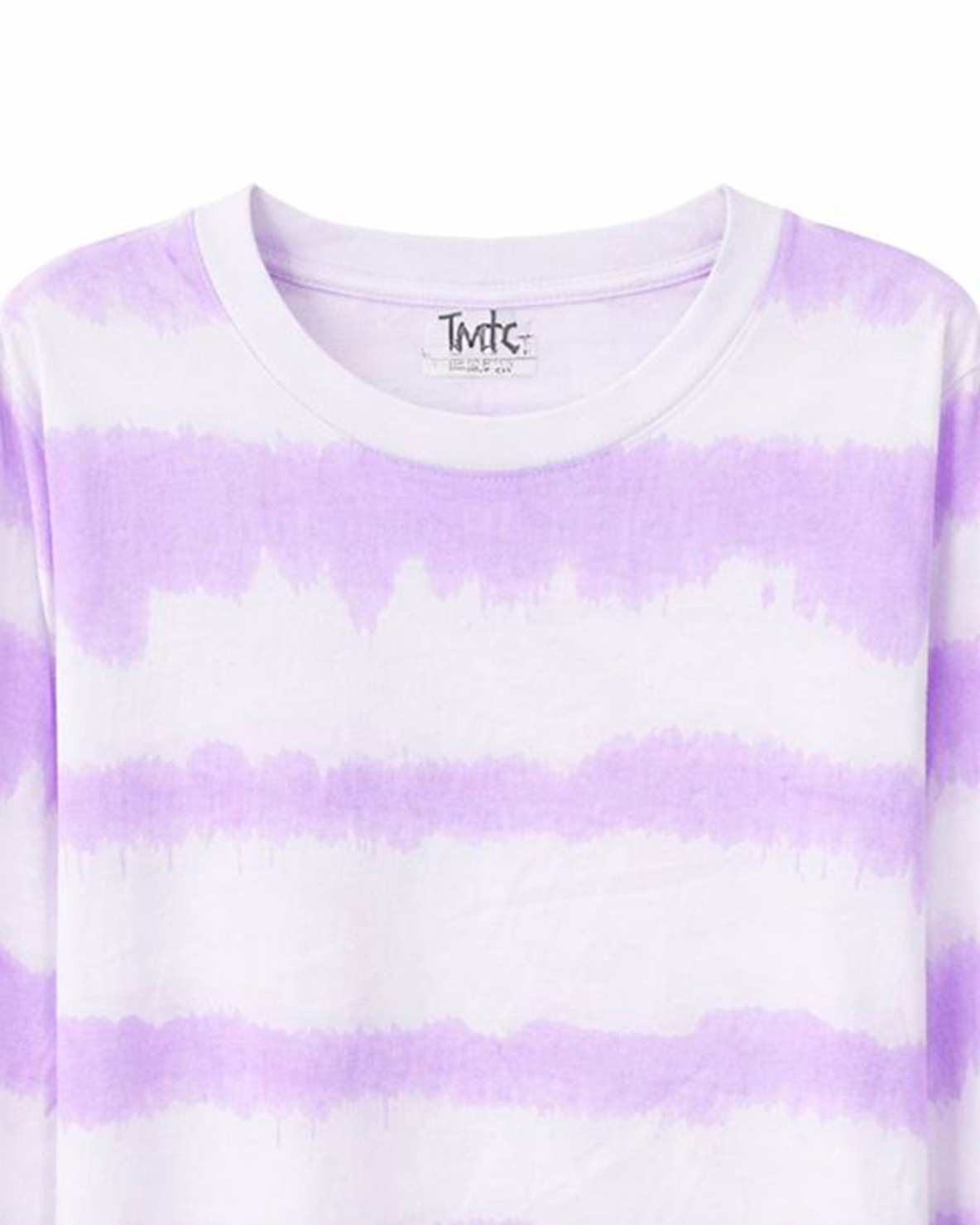Camiseta Manga Larga Tie-Dye Lila Infanti