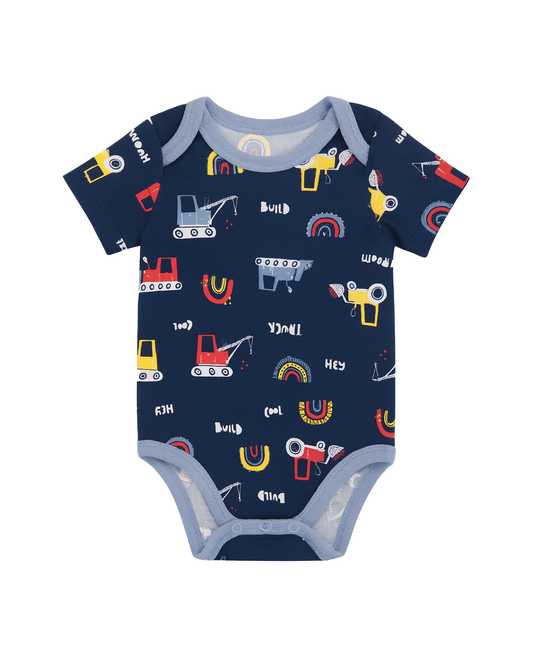 Body Azul Marino para Bebé Niño