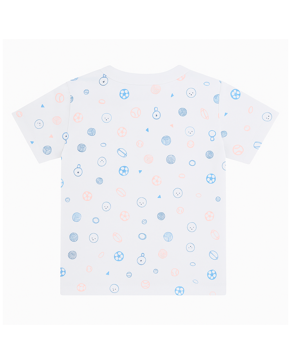 Camiseta Blanca Estampada Deportiva