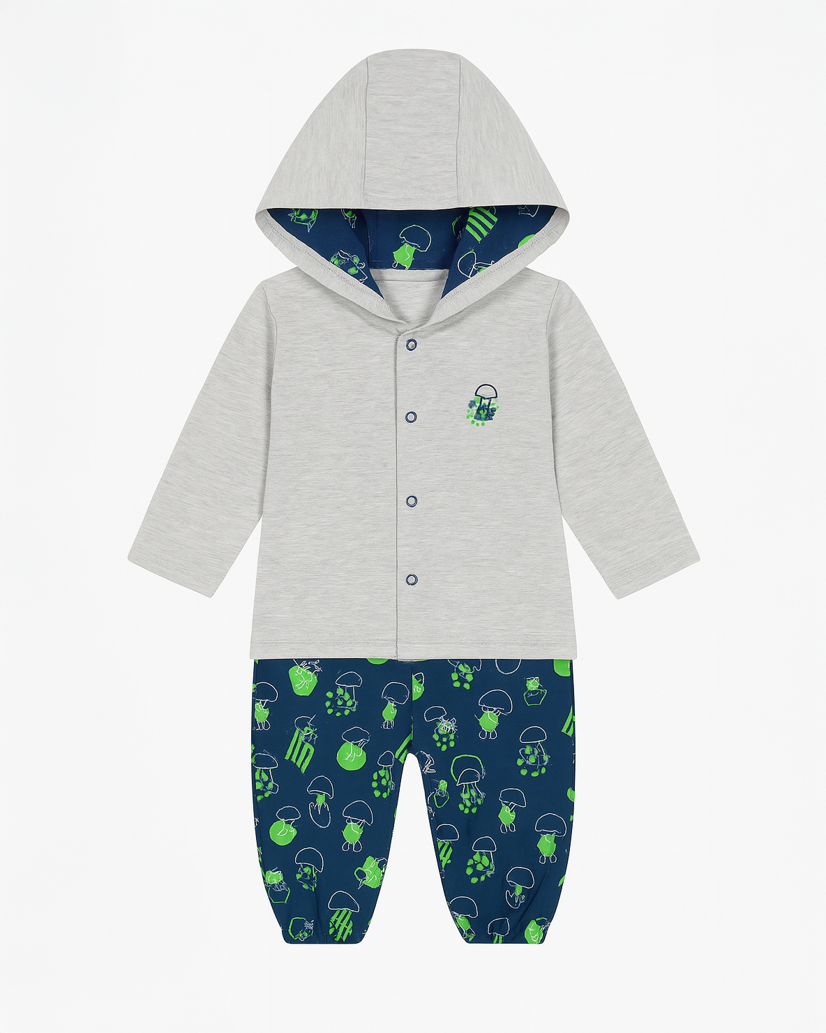 CONJUNTO CAPOTA NIÑO AZUL