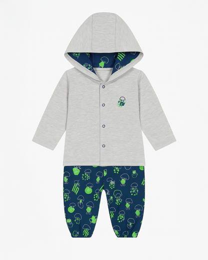 CONJUNTO CAPOTA NIÑO AZUL